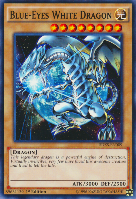 Blue-Eyes White Dragon [SDKS-EN009] Common | Game Master's Emporium (The New GME)