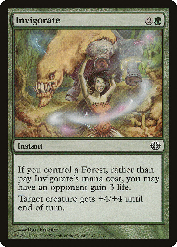 Invigorate [Duel Decks: Garruk vs. Liliana] | Game Master's Emporium (The New GME)