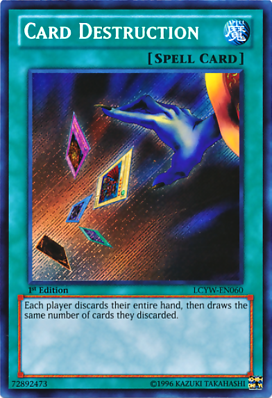 Card Destruction [LCYW-EN060] Secret Rare | Game Master's Emporium (The New GME)