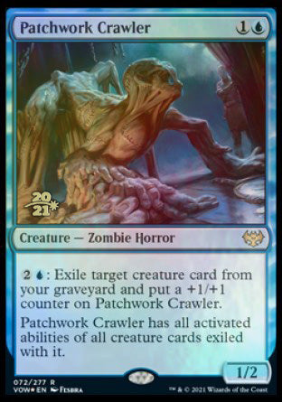 Patchwork Crawler [Innistrad: Crimson Vow Prerelease Promos] | Game Master's Emporium (The New GME)