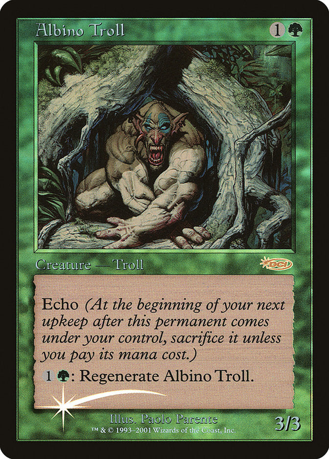 Albino Troll [Friday Night Magic 2002] | Game Master's Emporium (The New GME)