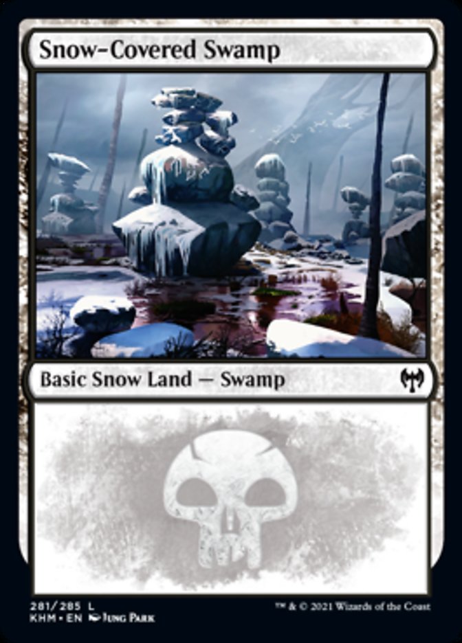 Snow-Covered Swamp (281) [Kaldheim] | Game Master's Emporium (The New GME)