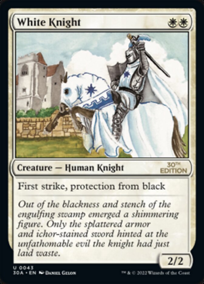 White Knight [30th Anniversary Edition] | Game Master's Emporium (The New GME)