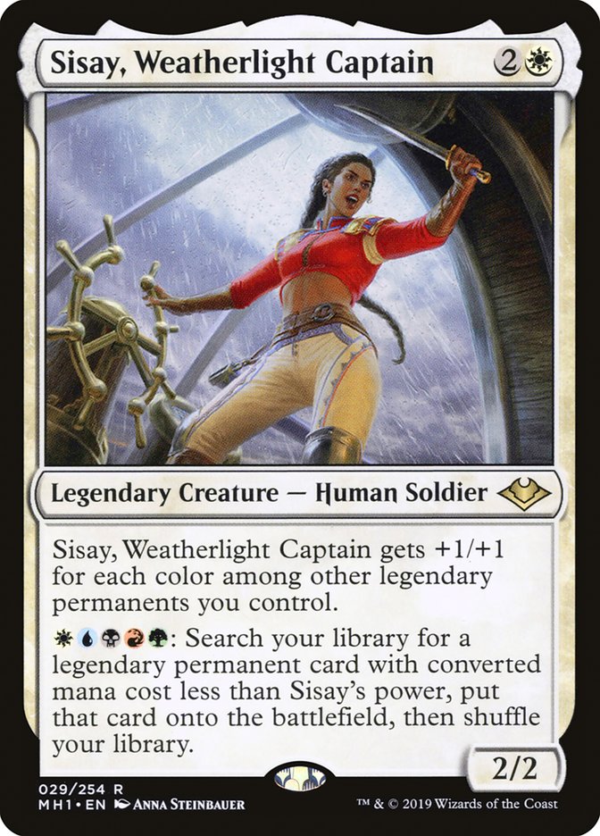 Sisay, Weatherlight Captain [Modern Horizons] | Game Master's Emporium (The New GME)