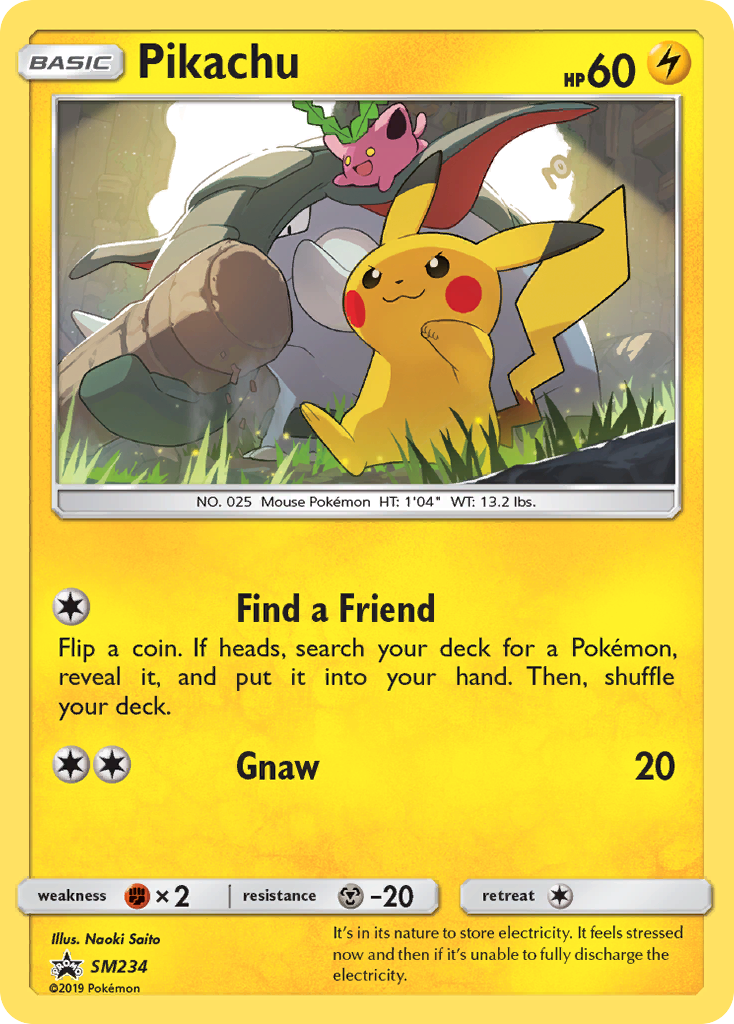 Pikachu (SM234) [Sun & Moon: Black Star Promos] | Game Master's Emporium (The New GME)