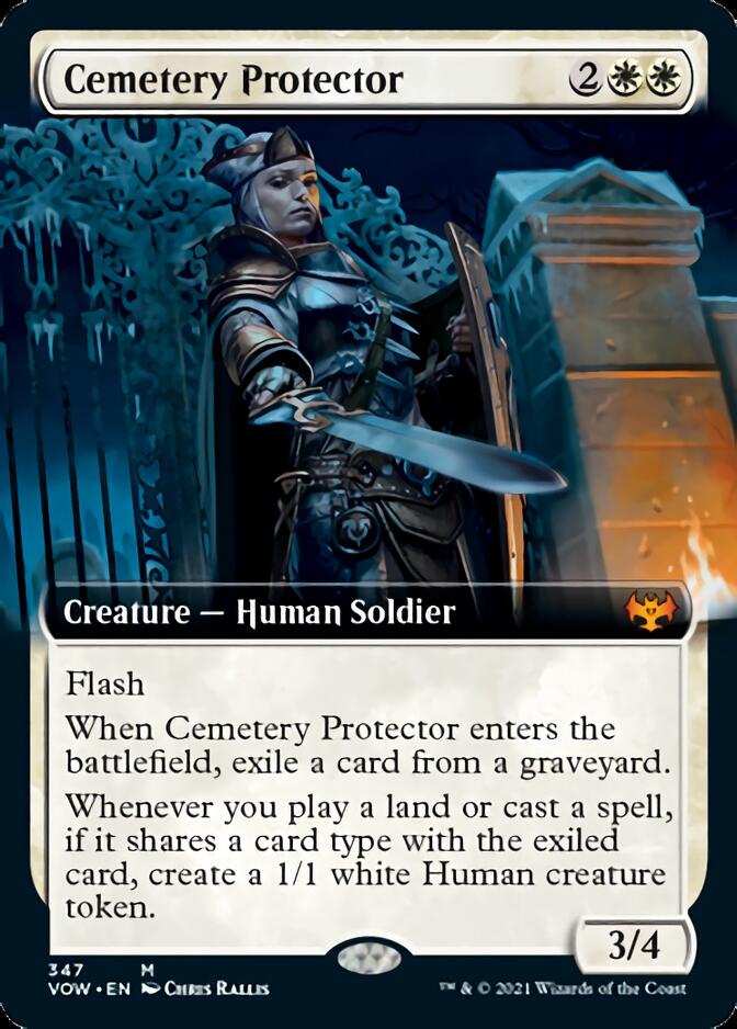 Cemetery Protector (Extended Art) [Innistrad: Crimson Vow] | Game Master's Emporium (The New GME)