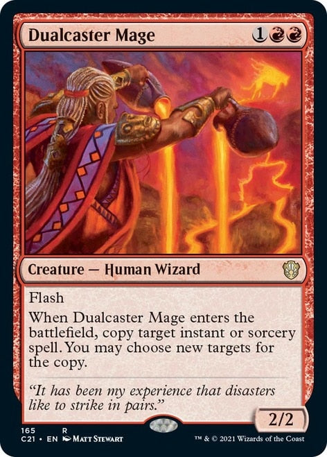 Dualcaster Mage [Commander 2021] | Game Master's Emporium (The New GME)