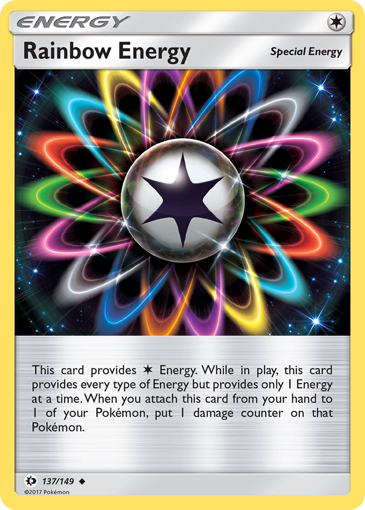 Rainbow Energy (137/149) [Sun & Moon: Base Set] | Game Master's Emporium (The New GME)