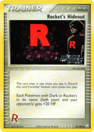 Rocket's Hideout (87/109) (Stamped) [EX: Team Rocket Returns] | Game Master's Emporium (The New GME)