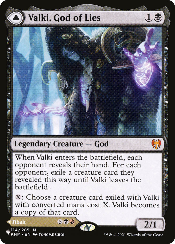 Valki, God of Lies // Tibalt, Cosmic Impostor [Secret Lair: From Cute to Brute] | Game Master's Emporium (The New GME)