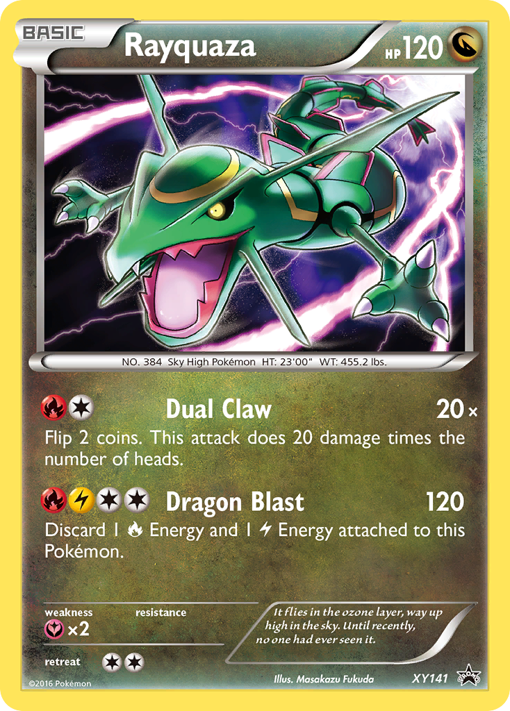 Rayquaza (XY141) [XY: Black Star Promos] | Game Master's Emporium (The New GME)