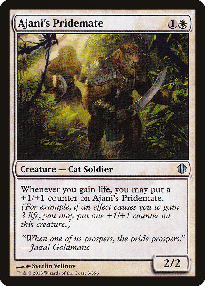 Ajani's Pridemate [Commander 2013] | Game Master's Emporium (The New GME)