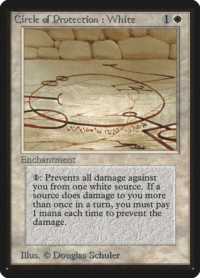 Circle of Protection: White [Beta Edition] | Game Master's Emporium (The New GME)