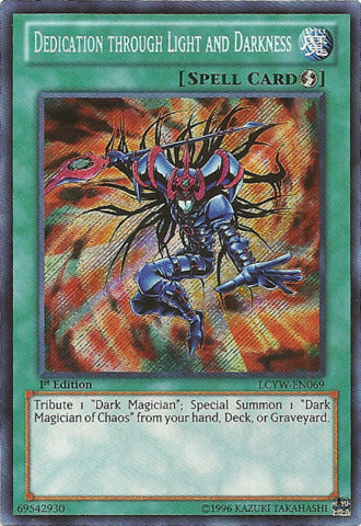 Dedication through Light and Darkness [LCYW-EN069] Secret Rare | Game Master's Emporium (The New GME)