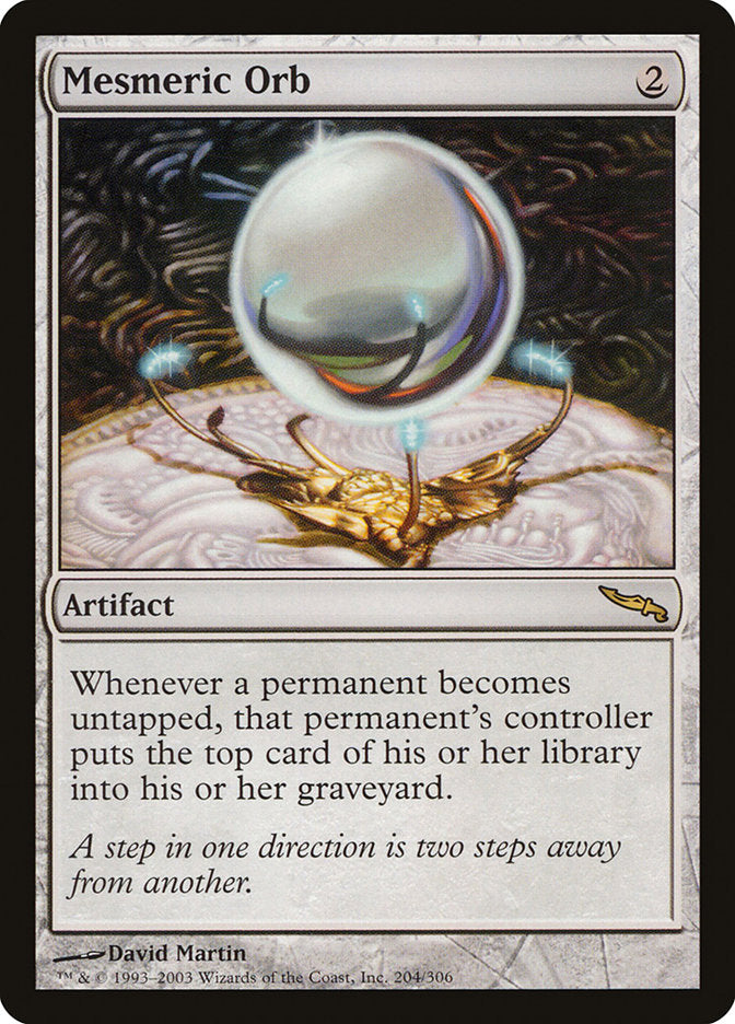 Mesmeric Orb [Mirrodin] | Game Master's Emporium (The New GME)