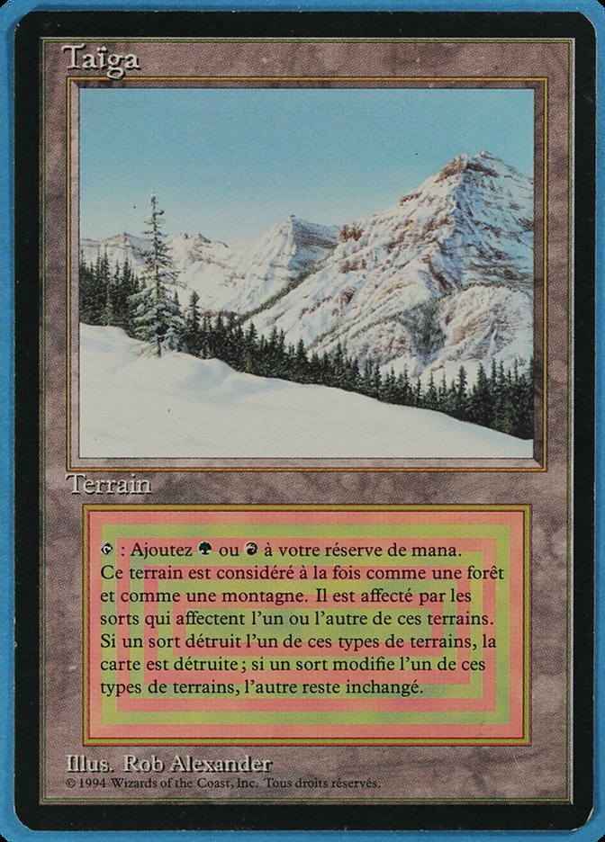 Taiga [Foreign Black Border] | Game Master's Emporium (The New GME)