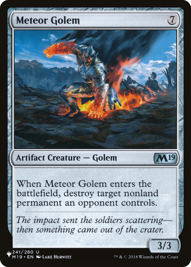 Meteor Golem [Secret Lair: From Cute to Brute] | Game Master's Emporium (The New GME)
