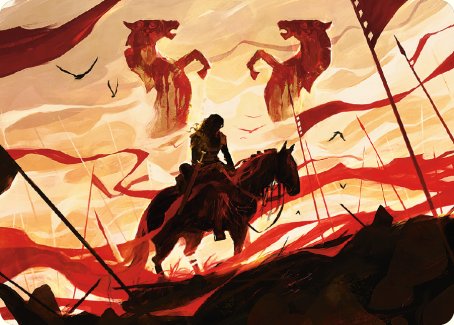 Merry, Esquire of Rohan Art Card [The Lord of the Rings: Tales of Middle-earth Art Series] | Game Master's Emporium (The New GME)