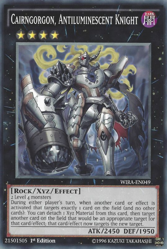 Cairngorgon, Antiluminescent Knight [WIRA-EN049] Common | Game Master's Emporium (The New GME)