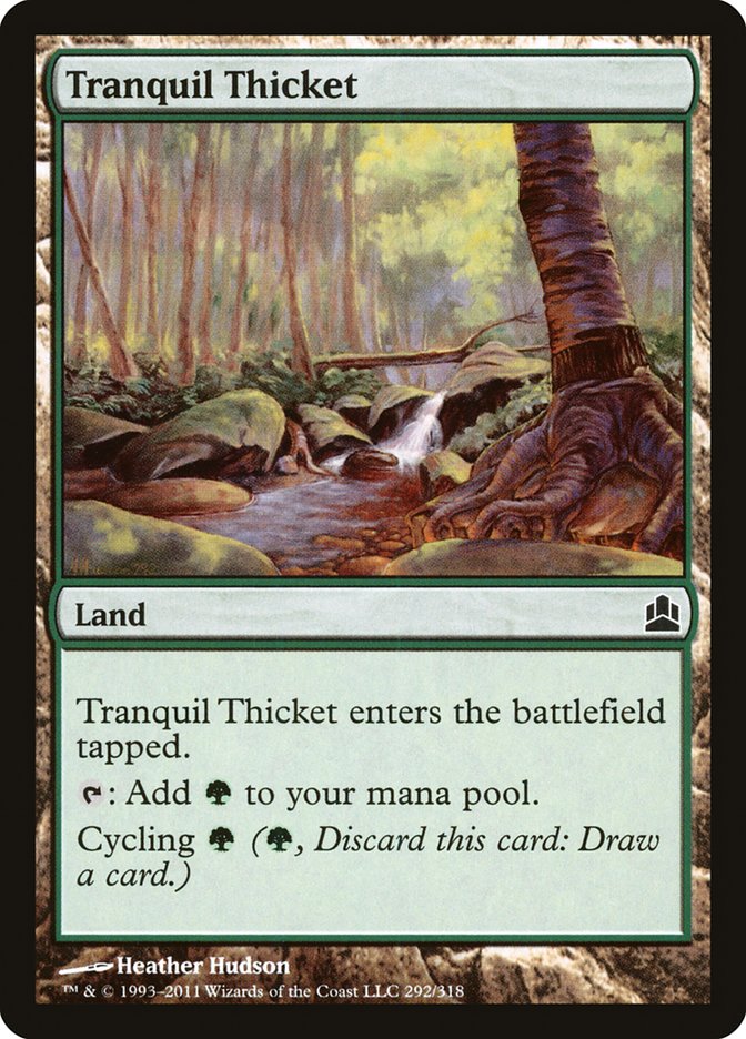 Tranquil Thicket [Commander 2011] | Game Master's Emporium (The New GME)