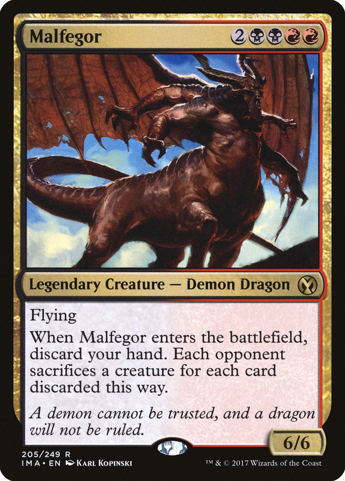 Malfegor [Iconic Masters] | Game Master's Emporium (The New GME)