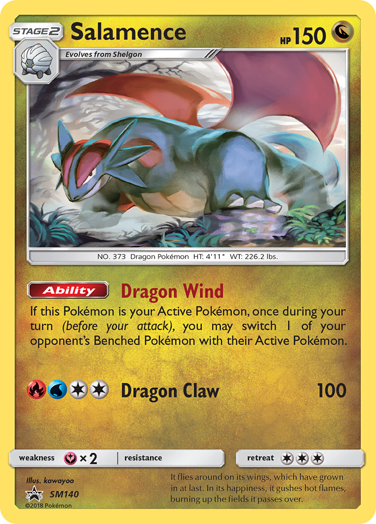 Salamence (SM140) [Sun & Moon: Black Star Promos] | Game Master's Emporium (The New GME)