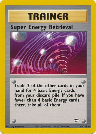 Super Energy Retrieval (89/111) [Neo Genesis Unlimited] | Game Master's Emporium (The New GME)