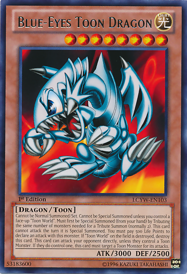 Blue-Eyes Toon Dragon [LCYW-EN103] Rare | Game Master's Emporium (The New GME)