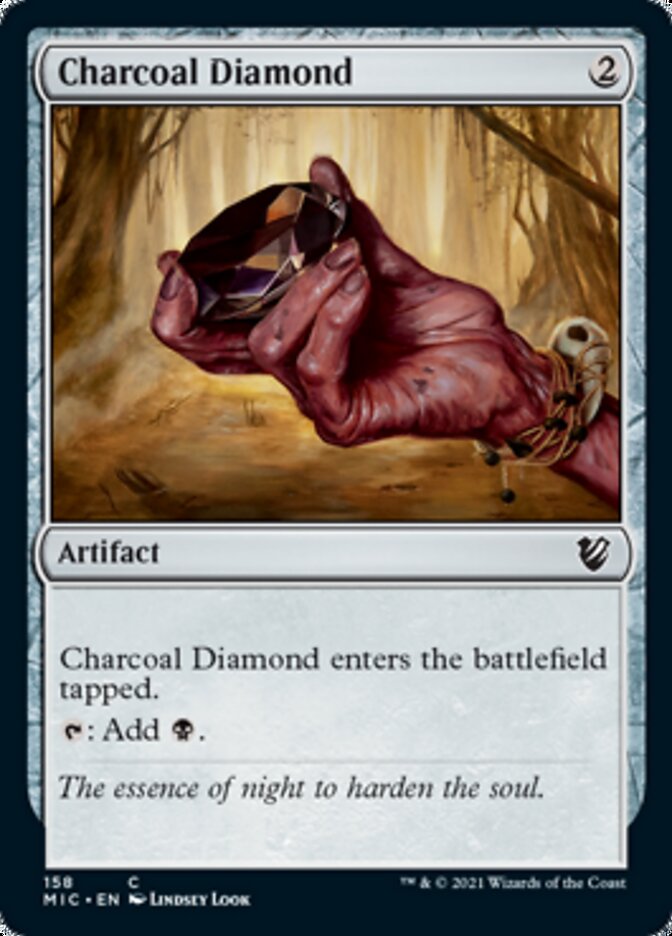 Charcoal Diamond [Innistrad: Midnight Hunt Commander] | Game Master's Emporium (The New GME)