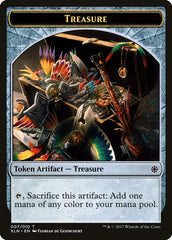 Saproling // Treasure (007) Double-Sided Token [Explorers of Ixalan Tokens] | Game Master's Emporium (The New GME)