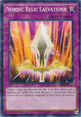 Nordic Relic Laevateinn [BP03-EN221] Shatterfoil Rare | Game Master's Emporium (The New GME)