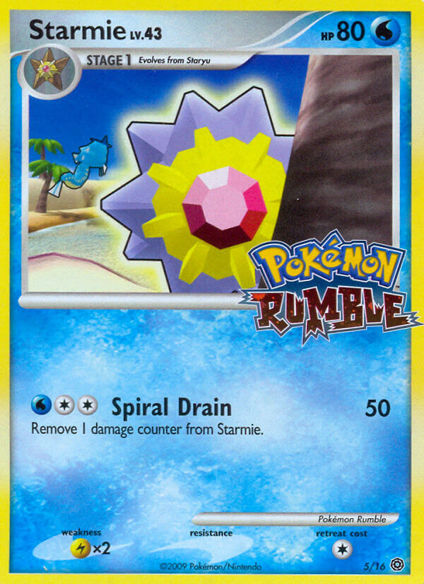 Starmie (5/16) [Pokémon Rumble] | Game Master's Emporium (The New GME)
