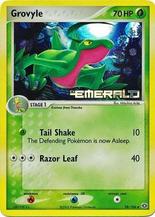 Grovyle (28/106) (Stamped) [EX: Emerald] | Game Master's Emporium (The New GME)