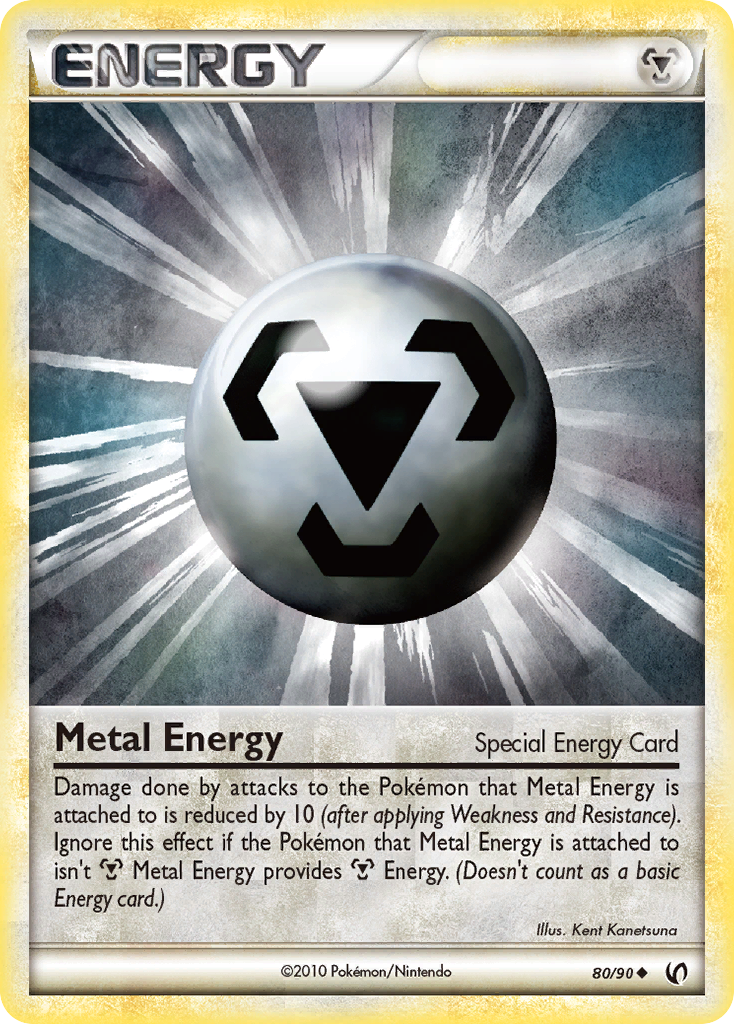 Metal Energy (80/90) [HeartGold & SoulSilver: Undaunted] | Game Master's Emporium (The New GME)