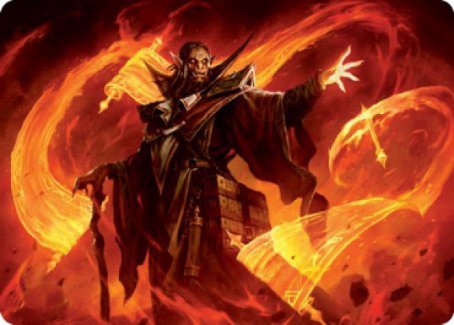 Plargg, Dean of Chaos Art Card [Strixhaven: School of Mages Art Series] | Game Master's Emporium (The New GME)