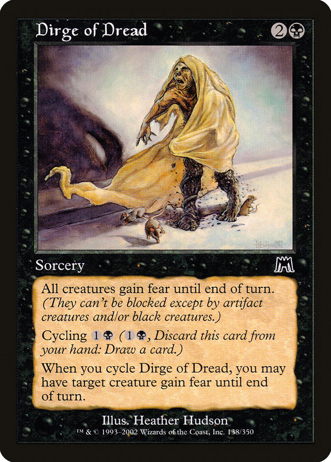 Dirge of Dread [Onslaught] | Game Master's Emporium (The New GME)