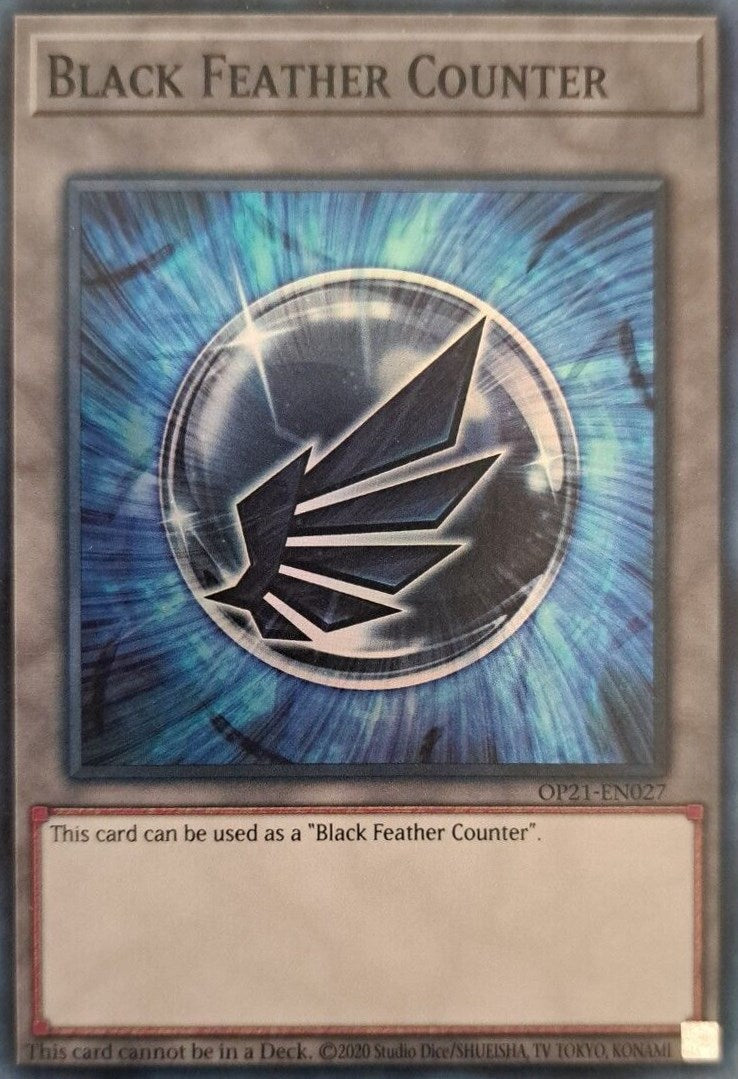Black Feather Counter [OP21-EN027] Super Rare | Game Master's Emporium (The New GME)