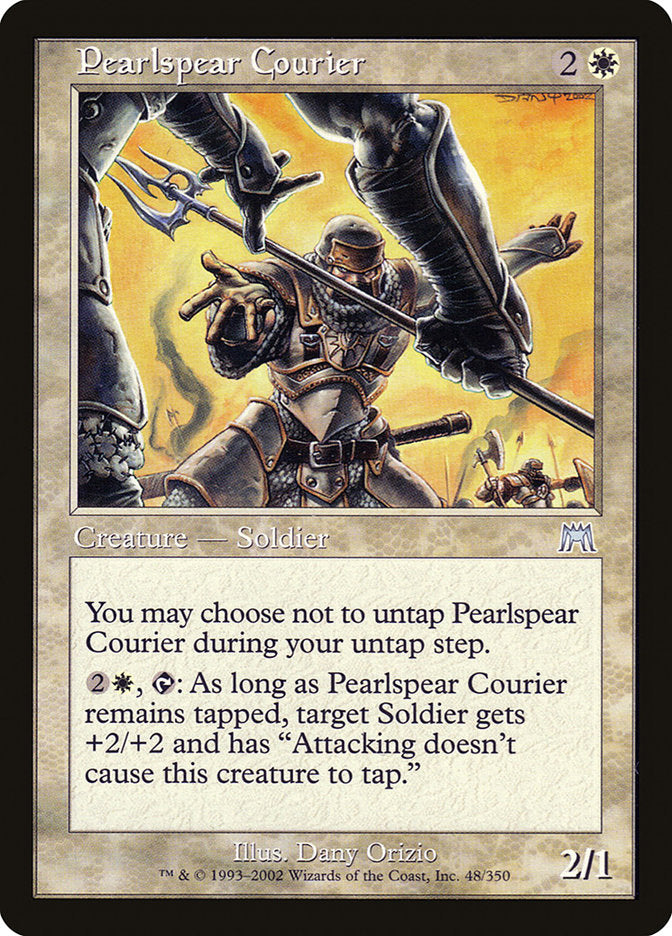 Pearlspear Courier [Onslaught] | Game Master's Emporium (The New GME)