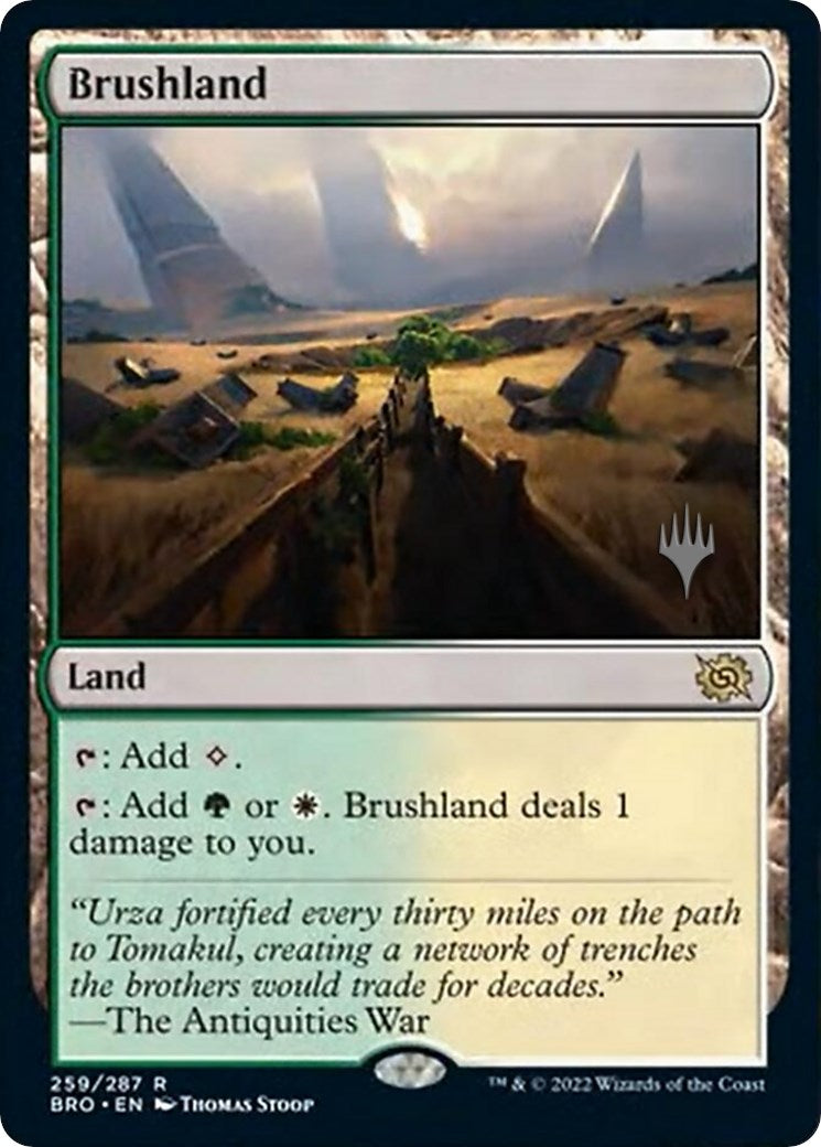 Brushland (Promo Pack) [The Brothers' War Promos] | Game Master's Emporium (The New GME)