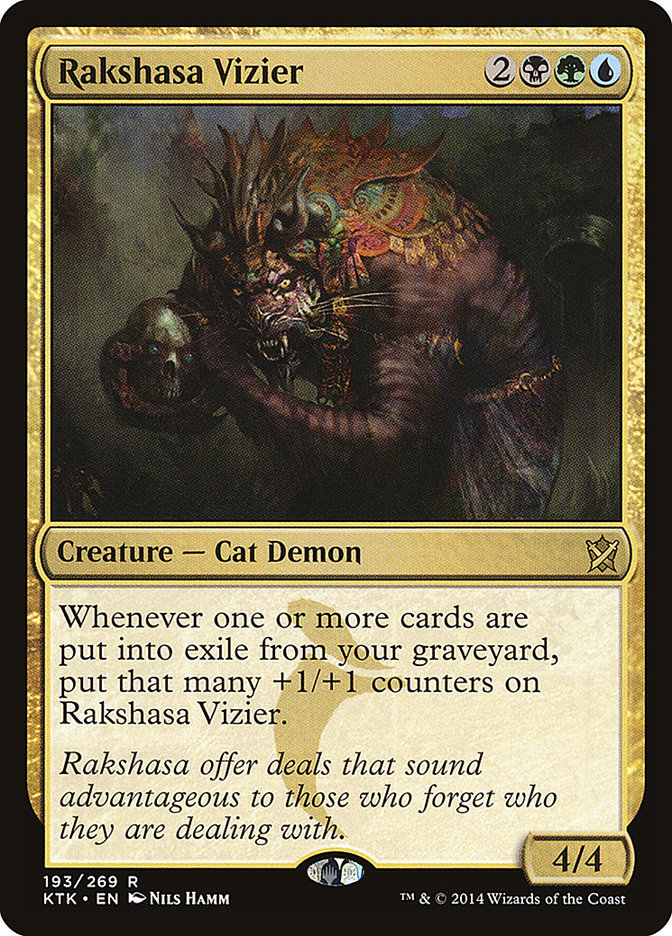 Rakshasa Vizier [Khans of Tarkir] | Game Master's Emporium (The New GME)