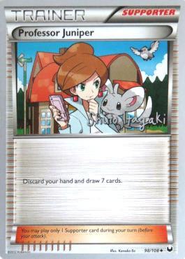 Professor Juniper (98/108) (Terraki-Mewtwo - Shuto Itagaki) [World Championships 2012] | Game Master's Emporium (The New GME)