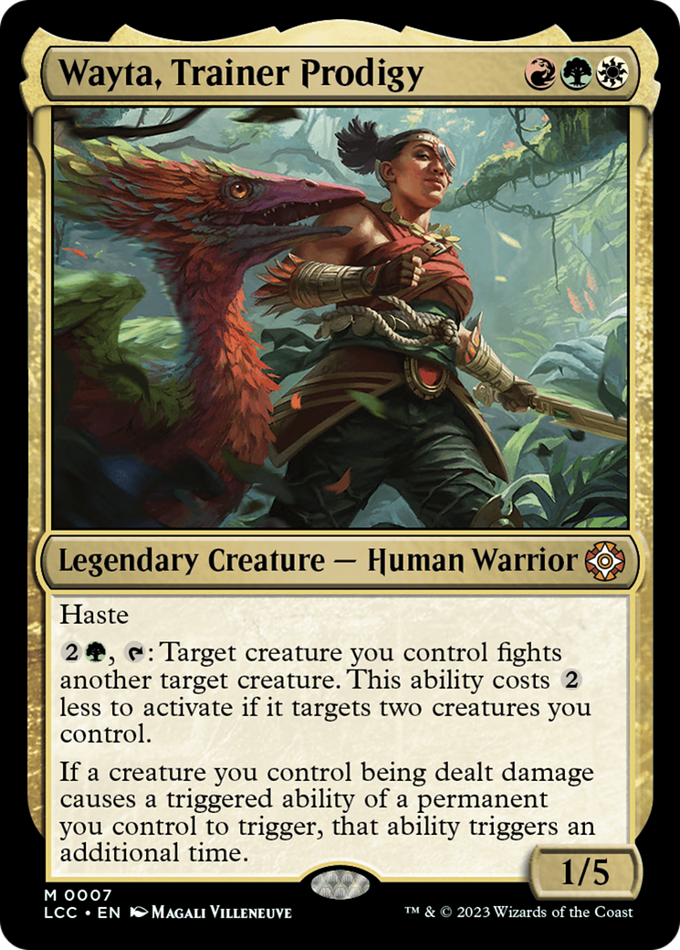 Wayta, Trainer Prodigy [The Lost Caverns of Ixalan Commander] | Game Master's Emporium (The New GME)