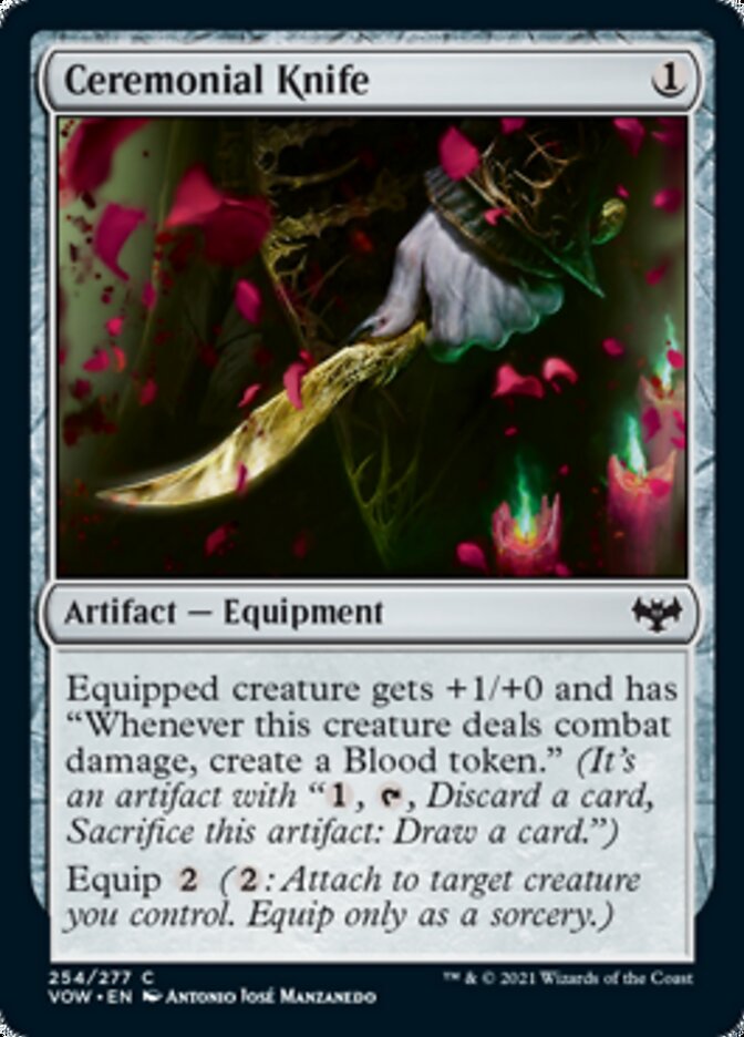 Ceremonial Knife [Innistrad: Crimson Vow] | Game Master's Emporium (The New GME)