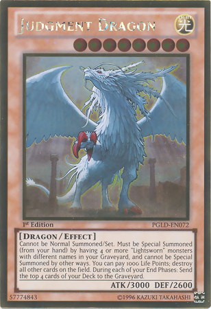 Judgment Dragon [PGLD-EN072] Gold Rare | Game Master's Emporium (The New GME)