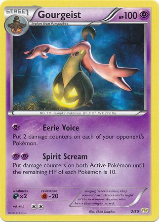 Gourgeist (2/30) [XY: Trainer Kit - Noivern] | Game Master's Emporium (The New GME)