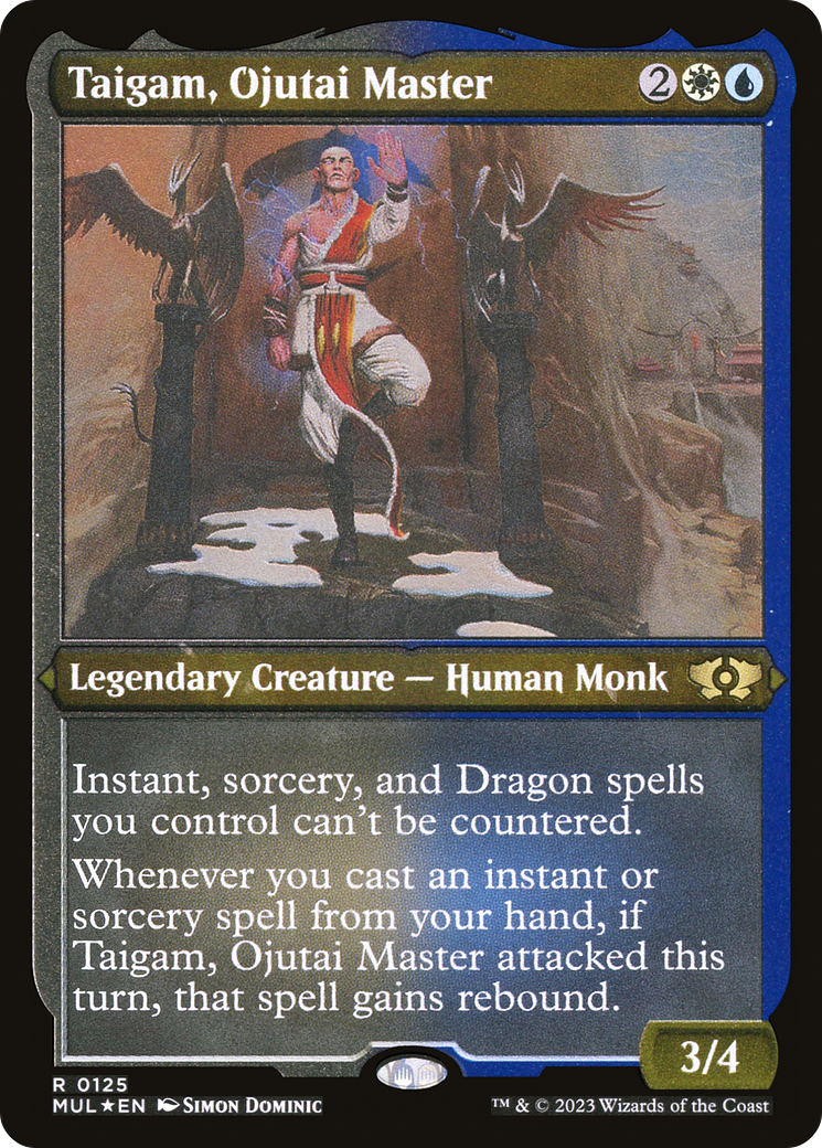 Taigam, Ojutai Master (Foil Etched) [Multiverse Legends] | Game Master's Emporium (The New GME)