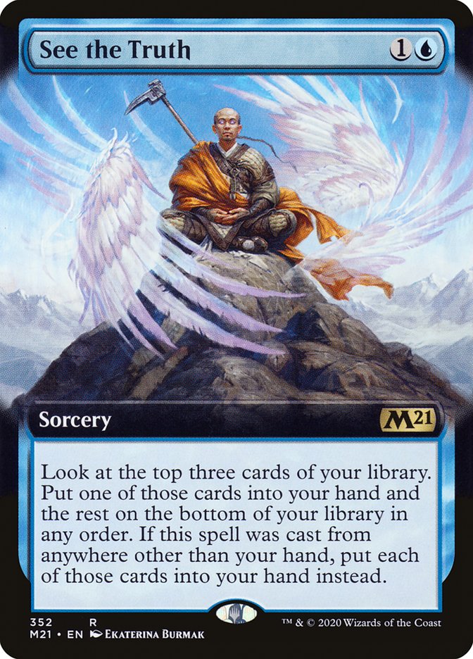See the Truth (Extended Art) [Core Set 2021] | Game Master's Emporium (The New GME)