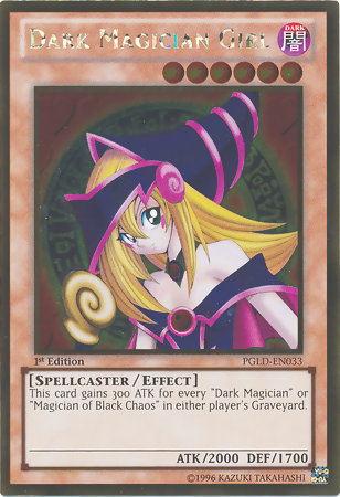 Dark Magician Girl [PGLD-EN033] Gold Rare | Game Master's Emporium (The New GME)