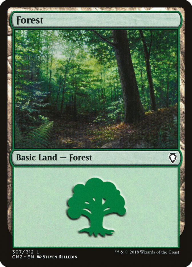 Forest (307) [Commander Anthology Volume II] | Game Master's Emporium (The New GME)