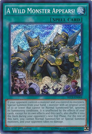 A Wild Monster Appears! [SECE-EN064] Secret Rare | Game Master's Emporium (The New GME)